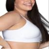 Vanity Fair Womens Wireless Comfort Bra, Customize Your Shape & Support: Convertible Straps, Easy Pullover, Back Smoothing Bra, Seamless Stretch - White, Small US view 2