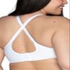 Vanity Fair Womens Wireless Comfort Bra, Customize Your Shape & Support: Convertible Straps, Easy Pullover, Back Smoothing Bra, Seamless Stretch - White, Small US view 4