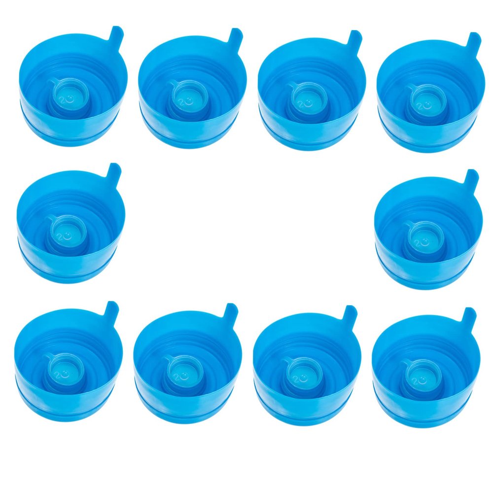 10pcs Reusable Water Bucket Sealed Caps -splash Jug Water Bottle Lids for Easy Replacement Compact and Lightweight Design for Home Kitchen Travel