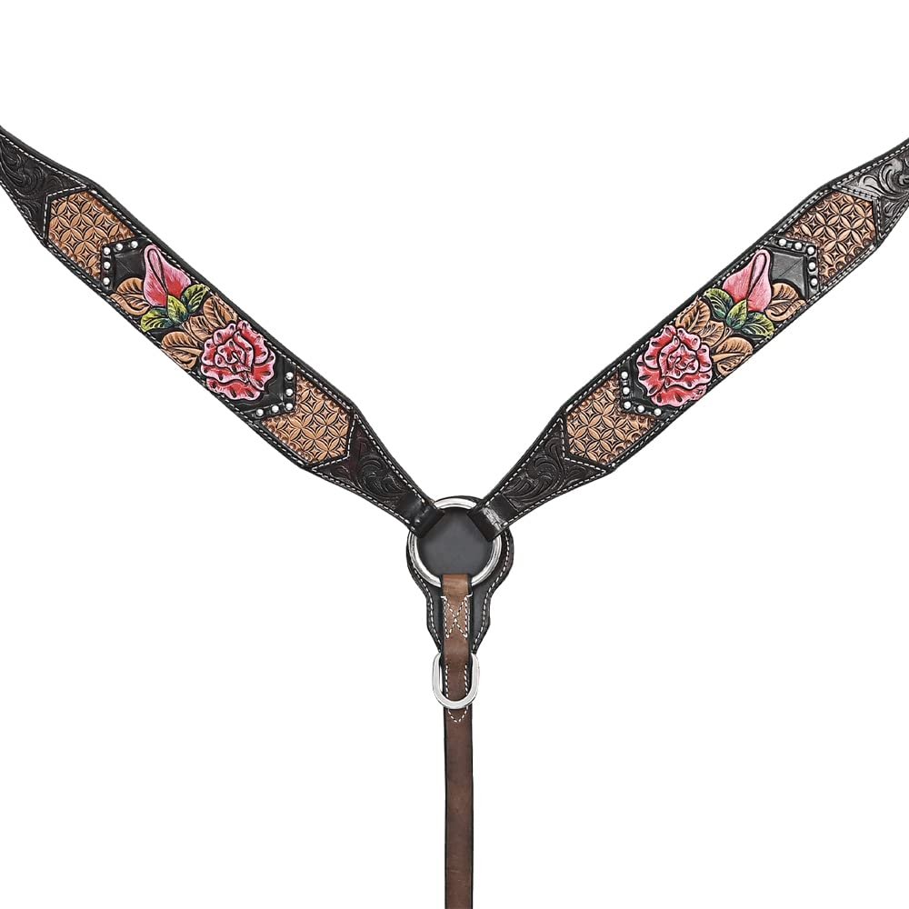 HILASON Western Horse Breast Collar Leather | for Horses