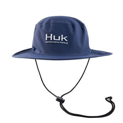 HUK Mens Boonie Hat, Wide Brim Fishing Hat for Men, Naval Academy, One Size