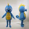 Costume Outlet Seahorse Fish Mascot Costume Adult Size Mascotte Mascota Carnival Party Cosply Costume Fancy Dress Suit view 1