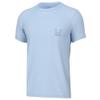 HUK Boys Short Sleeve Performance Tee, Kids Fishing T-Shirt, Huk Salute - Ice Water, Medium US view 2
