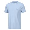 HUK Mens Fishing Graphic Tee, Performance Short Sleeve, Quick-Dry, Huk Salute - Ice Water, Medium view 4