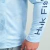 HUK Mens Pursuit Pattern Crew Sleeve Shirt, Performance Shirt, Mossy Oak - Calmwater Arctic, Large view 4