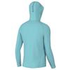 HUK Mens Icon X Hoodie, Fishing Shirt With Sun Protection for Men, Marine Blue, Large view 2