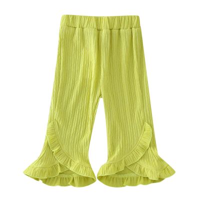 3t Boys Clothes Toddler Girls Summer Pants Solid Color Trousers for Girls Clothes Fashion Outwear (Green, 6-12 Months)
