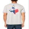 HUK Mens KC Scott Short Sleeve Tee, Performance Fishing T-Shirt, Texas Redfish - Harbor Mist, X-Large view 2