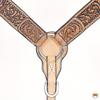 HILASON Western Horse Breast Collar American Leather Tan | for Horses view 3