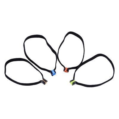 predolo Tippet Spool Tenders Tippet Rings Portable Gadget Fishing Tackle Threader Fishing Line Loop Sturdy for Outdoor Activities Attachments, 4 Piece