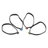 predolo Tippet Spool Tenders Tippet Rings Portable Gadget Fishing Tackle Threader Fishing Line Loop Sturdy for Outdoor Activities Attachments, 4 Piece view 1