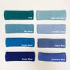 COUVER Sweatbands Sports Headband Moisture Wicking Athletic Cotton Terry Cloth Sweatband for Tennis, Basketball, Running, Gym, Working Out for Men & Women Multi-Packs - Teal w/Ribbon, 6 Pieces view 3