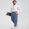 Soothfeel Men's Golf Joggers Pants with 5 Pockets Slim Fit Stretch Sweatpants Running Travel Dress Work Pants for Men(Stone_Blue, M) view 3