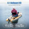 Bixpy K-1 Outboard Motor Kit Includes K1 Kayak Motor, Wireless Remote & Quick- Release Mount | Ultra-Light Kayak Motor for Kayaks, Paddle Boards, Inflatable Boats & Small Watercraft view 3