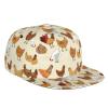 A Brood of Chickens Baseball Cap for Men Women Snapback Hat Hip Hop Style Flat Bill Brim Adjustable Visor Beach Trucker Hat
