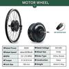 GEHPYYDS Front Hub Motor Kit,36V 48V 250W 350W 500W 1000W 1500W Ebike Conversion Kits Front Wheel 20"-700C Electric Bike Conversion kit, Brushless Hub Motor E-Bike Conversion Kit,27.5inch-36V/350W view 4