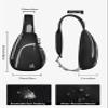 WATERFLY Crossbody Sling Bag Small Water Resistant Backpack Lightweight Shoulder Chest Daypack for Men Women Hiking Travel view 2