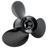 Qiclear 14 1/2 x 19 Pitch 48-832830A45 Rubber Hub Aluminum Boat Outboard Moto Propeller fit Mercury Engines 135-300HP&Mercruiser Alpha One Propeller, Hub Kits Included, 15 Spline Tooth,RH view 4