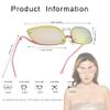 ICARA Futuristic Sunglasses for Men Women Fashion Y2K Wrap Around Sun Glasses (PINK) view 4