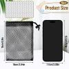 Sliverdew 10PCS Small Mesh Bags Drawstring Black Mesh Drawstring Bag Mini Nylon Net Bag with Drawstrings Small Travel Stuff Bags 6 x 4 inch view 2