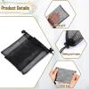 Sliverdew 10PCS Small Mesh Bags Drawstring Black Mesh Drawstring Bag Mini Nylon Net Bag with Drawstrings Small Travel Stuff Bags 6 x 4 inch view 3