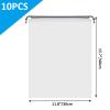 Clear Shoe Bags - 10 PCS, 15.7" x 11.8", Drawstring Travel Shoe Bags for Packing, Waterproof Dustproof Portable Shoe Storage for Men and Women view 2