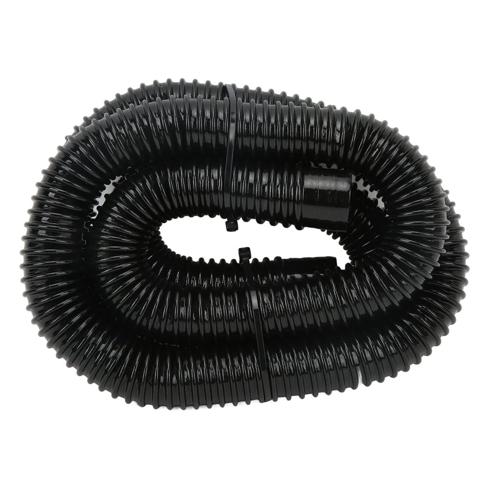 Marine Bilge Pump Installation Kit, 1 1/8in Black PVC Hose with Clamps, Thru Hull Fitting for Boats, Yachts, RVs