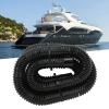 Marine Bilge Pump Installation Kit, 1 1/8in Black PVC Hose with Clamps, Thru Hull Fitting for Boats, Yachts, RVs view 3
