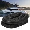 Marine Bilge Pump Installation Kit, 1 1/8in Black PVC Hose with Clamps, Thru Hull Fitting for Boats, Yachts, RVs view 4
