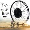GEHPYYDS E-Bike Conversion Kit 36V/48V 350W/500W Front Hub Motor Kit Electric Bike Conversion Kit 20"/24"/26"/27.5"/28"/29"/700CFront Wheel Electric Bike Kit with LCD4 Display,28in-36V/350W view 1