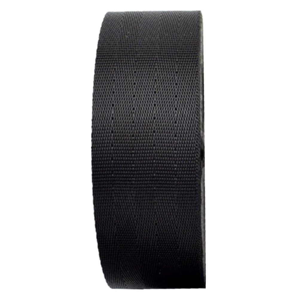 Black Nylon Webbing for Bag Strap Belt Cargo Strapping Climbing DIY Accessories