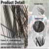 eforsit 36Pack Carbon Fiber Material Bicycle Spokes 245mm with Copper Caps Straight Pull Hub General Lightweight Spoke Road Bike Straight Flat Wheel Spokes Cycling Accessories for Mountain Bike/MTB view 4