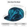 Blue Dragon Baseball Cap for Men Women Classic Snapback Hat Hip Hop Style Flat Bill Brim Adjustable Visor Beach Trucker Hat view 4