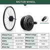 GEHPYYDS Front Hub Motor Kit,36V 48V 250W 350W 500W 1000W 1500W Ebike Conversion Kits Front Wheel 20"-700C Electric Bike Conversion kit, Brushless Hub Motor E-Bike Conversion Kit,700C-36V/500W view 4