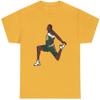 Shawn Kemp Slam Dunk Seattle T-Shirt (as1, Alpha, l, Regular, Regular, Gold) view 1