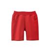 Azalquat Toddler Boys Summer Knit Shorts with Pocket, 2/3/4 Pack Baby Pull-On Soft Active Shorts (Blue/Red/Gray, 7 Years) view 2