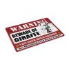 Backyard Bar Decor Beware of Giraffe Doormat Stuff for Bedroom Welcome-Ish Front Door Sign (Size : 50X80CM) view 2