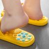 LUXRUB Plantar Fasciitis Massage Slippers Women Men Acupressure Sandals Open Toe Shower Shoes Summer House Slides Relief Foot Arch Arthritis Neuropathy Pain (Color : Green, Size : 5.5/6) view 4