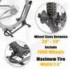 CyclingDeal Bike Stand Floor Parking Bike Rack - for MTB & Road Bike Storage - up to 2.4" Tire Width - Bike Rack Garage Foldable Bike Storage Rack - Durable Bicycle Stand - Classic view 2