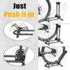 CyclingDeal Bike Stand Floor Parking Bike Rack - for MTB & Road Bike Storage - up to 2.4" Tire Width - Bike Rack Garage Foldable Bike Storage Rack - Durable Bicycle Stand - Classic view 4