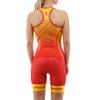 Synergy Women's Pro Sleeveless Racerback Trisuit (Sunset Red, Small) view 3