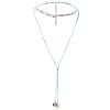 choice of all Boho Necklaces for Women Cowgirl Western Jewelry Turquoise Choker Necklace Western Cowgirl Accessories Country Concert Outfit for Women view 1