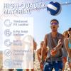 Jexine 12 Piece Regulation Size 5 Soft Volleyballs with Pump and Needles, Suitable for Indoor and Outdoor Play, Durable Polyurethane Material view 3