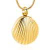 mingkejw Shell Urn Necklace for Ashes Cremation Jewelry for Women Men Stainless Steel Seashell Pendant Memorial Necklaces Ash Holder for Human Pets Keepsake Jewelry for Loved Ones with Fill Tool view 1