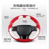 FUERU Car Steering Wheel Cover Set Universal Car Steering Wheel Cover Autumn and Winter Plush Fashion Beautiful Car Interior (Color : 8#) view 3