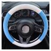 FUERU Car Steering Wheel Cover Set Universal Car Steering Wheel Cover Exquisite Plush Touch Comfortable Car Interior Gifts (Color : 3#) view 1