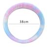 FUERU Car Steering Wheel Cover Set Universal Car Steering Wheel Cover Exquisite Plush Touch Comfortable Car Interior Gifts (Color : 3#) view 2