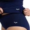 ARENA Bodylift Women's Manuela B-Cup Tankini Two-Piece Shaping Swimsuit Set Tummy Control Bathing Suit U Back, Navy/White Logo, Size 34 view 4