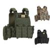 Cilbmua Tactical Vest Quick Release for Men Outdoor Molle Airsoft Vests Adjustable Breathable Weighted Gear for CS/Training (Green) view 1