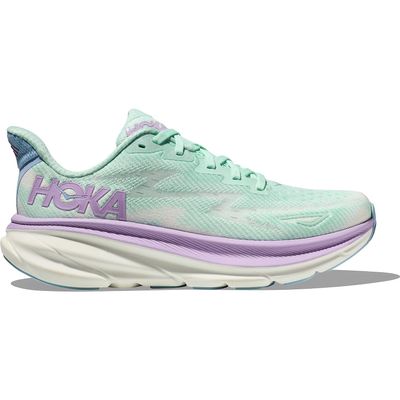 Hoka Women's W Clifton 9Sneaker, Sunlit Ocean Lilac Mist, 10.5 US